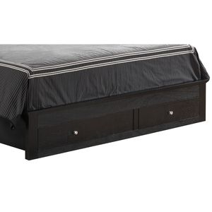 Letto contenitore versatile ed elegante, imbottito in nero - Product Image 2