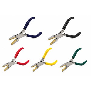 Pince à bec plat avec mâchoires en laiton 130 mm, outil de pliage et de façonnage de fil pour la fabrication de bijoux ZetomedPro - Product Image 4