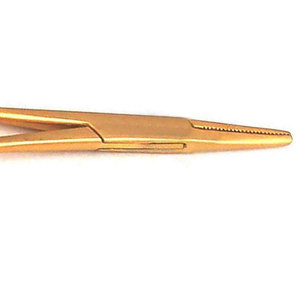 กรรไกรผ่าตัดเคลือบทองคำ ยี่ห้อ WORLD PRECISION SURGICAL ปลายตรง พร้อมที่หนีบห้ามเลือดแบบใช้มือ ชุดเครื่องมือผ่าตัดกระดูกและข้อ ได้รับมาตรฐาน CE - Product Image 4