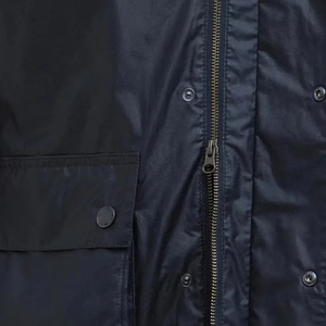 Men's <b>Black</b> Waterproof Canvas Shirt Jacket Turn-down Collar Casual Autumn Wear Polyester Outerwear Regular Fit - Product Image 6