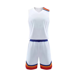 Tenue de basketball imprimée grande taille en gros, séchage rapide, tailles personnalisables, anti-bactérienne, respirante, vêtements de sport - Product Image 1