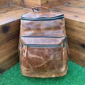 2024 High Quality Full Grain Genuine Leather Women <b>Backpack</b> Fashion Anti-theft Ladies Large Capacity <b>Backpacks</b> for Men & Women - Product Image 4