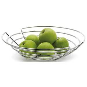 Panier à fruits en acier inoxydable durable, parfait pour le comptoir de cuisine, organisateur de rangement pour fruits, idéal pour la présentation de fruits frais - Product Image 3