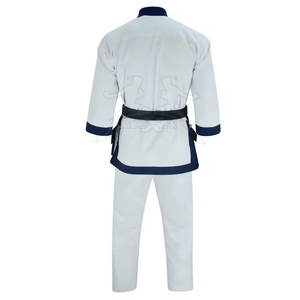 Uniforme de Karate de Mezcla de Algodón Resistente con Costuras Fuertes y Ajuste Cómodo para Entrenamiento Diario de Artes Marciales - Product Image 3