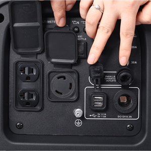 Generatore Inverter Portatile a Gas Ultra-Silenzioso da 3500W con Sensore CO, Conforme EPA, Convertitore a Frequenza Variabile - Product Image 4