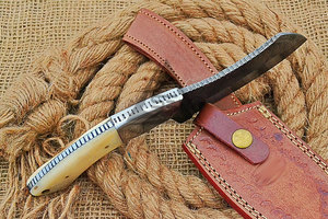 Offre Spéciale – Couteaux à Lame Fixe DIY de Haute Qualité avec Service OEM, Lame en Acier Damas Inoxydable, Manche en Bois, Personnalisable - Product Image 5