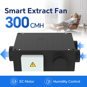 Ventilateur de <span class=keywords><strong>ventilation</strong></span> EPP léger de 6,75 kg, système de <span class=keywords><strong>ventilation</strong></span> mural <span class=keywords><strong>pour</strong></span> buanderie, unité de <span class=keywords><strong>ventilation</strong></span> d'air avec système de contrôle par <span class=keywords><strong>minuterie</strong></span> - Product Image 2