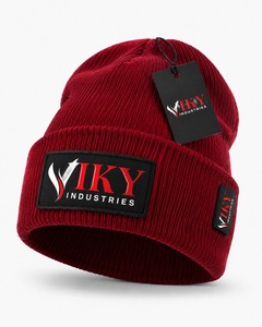 Gorro de Punto Jacquard Cálido para Otoño e Invierno, Unisex, Ajustable, Personalizable, con Rayas Coloridas, con Logotipo Impreso Personalizado - Product Image 5