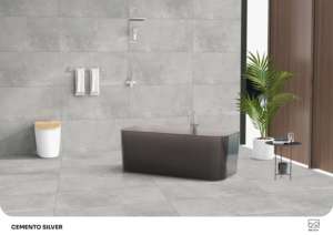 กระเบื้องพอร์ซเลนลายไม้แบบด้านหรูหรา ขนาด 600x1200 มม. สำหรับปูพื้นและผนัง วิลล่า อพาร์ทเมนท์ และตกแต่งภายในเชิงพาณิชย์ - Product Image 2