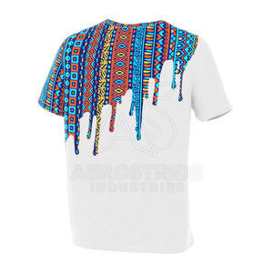 Ropa Deportiva para Hombre, Tallas Grandes, Camisetas Sublimadas de Poliéster/Algodón, Manga Corta, Ecológicas, Transpirables y de Secado Rápido - Product Image 3
