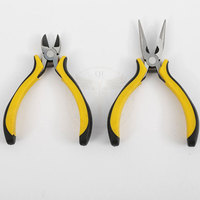 Ensemble de petites pinces en acier inoxydable pour la fabrication de bijoux, la réparation et la création de perles - Outils de haute qualité