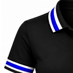 Camiseta Polo Negra Sigma Gamma Rho para Mujer, Manga Corta, con Cuello, Letras Griegas, Ropa de Sororidad, Informal, para Golf y Deportes - Product Image 3