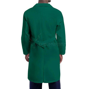 Bata de Trabajo Clásica de Manga Larga, Tejida en Algodón, para Investigación Educativa y Entornos Clínicos - Product Image 5