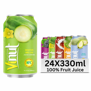 เครื่องดื่มน้ำผลไม้24กระป๋องสำหรับฤดูหนาวปราศจากน้ำตาลผลิตได้330มล. มีตัวอย่างโรงงานเพื่อสุขภาพ - Product Image 1