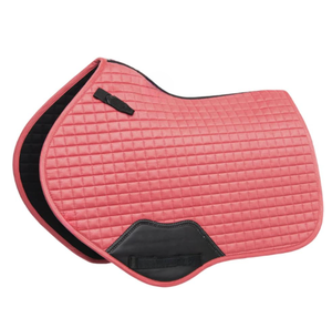 Horse Saddle Pad Set with Rhinestone Ear <b>Bonnet</b> | Quilted Equestrian Saddle Cloth | Dressage & Jumping Horse Riding Equipment - Product Image 1