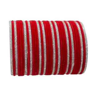 Ensemble de bracelets de mariage islamiques tendance de luxe pour femmes, finition polie haute brillance, style traditionnel Meenakari - Product Image 1