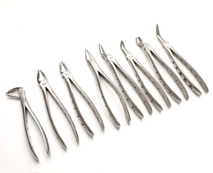 Nouvel ensemble de forceps d'extraction dentaire manuels en acier inoxydable pour adultes - Indolore pour les dents molaires supérieures et inférieures - Product Image 5