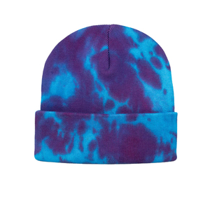 Venta al por mayor de gorros de punto reversibles de alta calidad con logotipo jacquard personalizado para unisex, 100% acrílico, ropa deportiva cálida de invierno. - Product Image 1