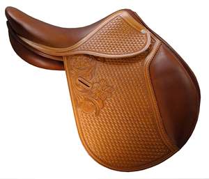 Selle de cheval anglaise classique en cuir de qualité supérieure pour l'entraînement équestre et l'utilisation professionnelle - Product Image 1