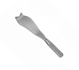 Elevador de cuello femoral de acero inoxidable con mango de 70.0mm y hoja ancha para artroplastia de cadera, instrumento quirúrgico ortopédico para tejidos blandos - Product Image 2