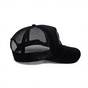 Gorra Trucker de Espuma de 5 Paneles con Visera Curva de Perfil Alto y Logotipo Personalizado, Estilo Joven y Elegante para Adultos, Hecha en Vietnam - Product Image 3