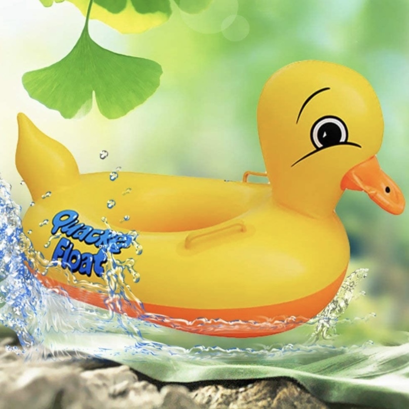 2er-Pack Aufblasbare Riesen-Enten – 100 Cm Groß, Lustige Gummienten Für Pool, Strand, See – Sommerparty-Deko
