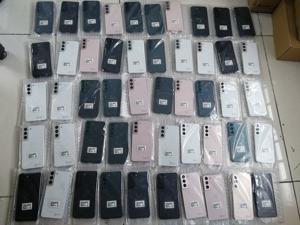 For Samsung Pure Color TPU PC <b>Phone</b> Case With Magnetic <b>Ring</b> Wireless Charging Support - Product Image 5