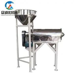 Yatay hava akımı titreşimli elek 304 pirinç unu tozu için gıda sınıfı santrifüj elek eleme makinesi