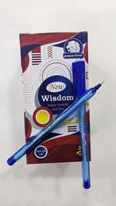 Wisdom Plus Sports Plastic <b>Refill</b> Ball <b>Pen</b> Multi-Functional School and Office <b>Pen</b> with Complete Finish 4-6 Inch Size Blue Body - Product Image 3