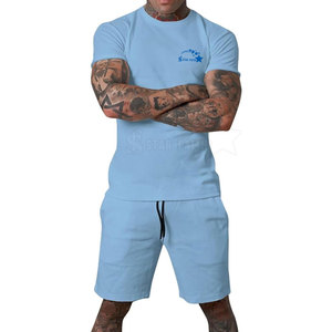 Conjunto Corto para Hombre de Uso Diario, Transpirable, Cómodo, Estilo Urbano, 100% Algodón - Product Image 3