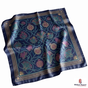 Custom Printed Square <b>Scarf</b> Women Premium Soft Lightweight Fabric OEM ODM Manufacturer Oahu Custom Fabric Products Fashion - Product Image 3