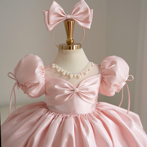 34 Vestidos de Burbuja para Bebés Niñas al por Mayor, Vestidos de Princesa para Fiestas de Cumpleaños, Fabricante OEM Personalizado - Product Image 2