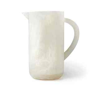 Carafe à boisson classique de luxe en résine, légère, 1,5 L, écologique, compatible lave-vaisselle, idéale pour jus, eau citronnée, été - Product Image 3