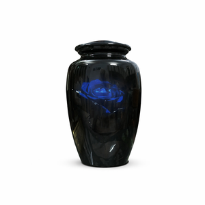 Elegant <b>Pastel</b> Marble Effect Metal Urn for Ashes Premium Adult Cremation Urn for Home Memorial Display and Lasting Remembrance - Product Image 5