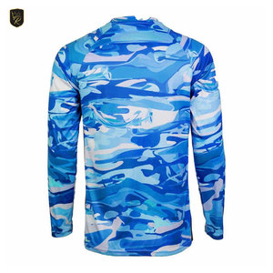 เสื้อเชิ้ตลำลองแขนยาวผ้าโพลีเอสเตอร์/ ผ้าฝ้ายแห้งเร็วระบายอากาศเป็นมิตรกับสิ่งแวดล้อมสำหรับผู้ชาย - Product Image 1