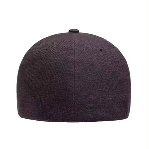 Casquette Trucker Unisexe 6 Panneaux Couleur Unie Maille Réglable pour Adultes Usage Quotidien Toutes Saisons Tissu Gris Mélange - Product Image 5