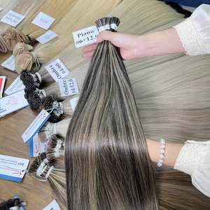 Nouveauté : Extensions de cheveux humains à pointe de kératine, produits tendance, sans perte ni nœuds - Product Image 5