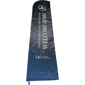 Bandera híbrida Yamaha GEAR 125, bandera de poliéster para exteriores con impresión digital, asta de aluminio, pancarta promocional, duradera, para entrenamiento - Product Image 2