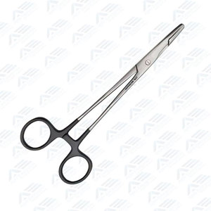 Porte-aiguilles de haute qualité avec manche noir, pinces chirurgicales à prix compétitif pour une précision et une durabilité accrues - Product Image 3