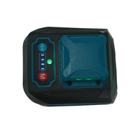 Livella Laser Industriale Verde a 5 Linee Autolivellante, Linee Verticali e Orizzontali, Rotazione a 360 Gradi, Base Magnetica Orientabile