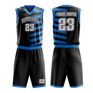 Vêtements de sport de basket-ball en gros, dernier design, uniformes de basket-ball personnalisés, maillots et shorts de basket-ball de couleurs unies - Product Image 5