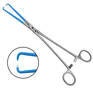 Pinza Tenaculum Aislada Schroeder para LLETZ LEEP, Punta de Gancho de Diente Único, Instrumento Quirúrgico OB/GYN OEM - Product Image 1