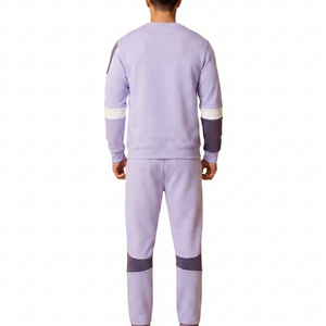 Survêtement à col rond pour hommes OEM ODM, vêtements de sport haute performance, fournisseur de survêtements à col rond pour hommes, vêtements de sport classiques, vêtements de tous les jours - Product Image 2