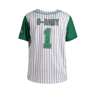 Maillot de baseball personnalisé en mesh avec impression par sublimation numérique, T-shirt de sport pour hommes, tenue d'équipe, vente en gros OEM en vrac - Product Image 3