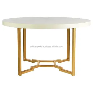 Brasero rustique en métal avec support trépied pour chauffage extérieur, table console de luxe en métal, fabriqué par Zahid Exports - Product Image 5