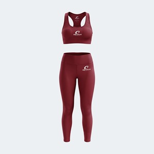 Nuevo Conjunto Deportivo para Mujer, Top Deportivo Racerback, Leggings de Cintura Alta, Secado Rápido, Transpirable, Sin Costuras, Servicio OEM, Venta Caliente - Product Image 2