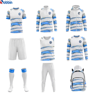 Tenue de football respirante et confortable de qualité supérieure – Ensemble maillot et uniforme de football sublimé pour jeunes – Tenue d'équipe pour matchs et entraînements - Product Image 2
