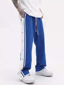 Wholesale Heavyweight Cotton Men's Sweatpants Casual Wide Leg Loose <b>Pants</b> Custom Sweatpants for Men - Product Image 6