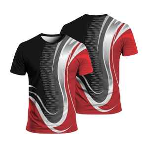 Regular Fit Solid 100% Polyester Badminton Tennis Sports Uniform Woven Fabric Jersey For <b>Table</b> Tennis Wear - Product Image 5