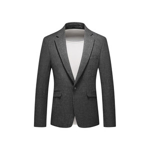 Blazer en tissu pour mariage, vente directe usine, col simple boutonnage - Product Image 2